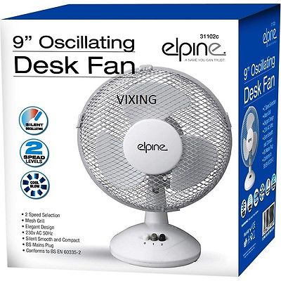 Elpine 9寸 桌面电风扇